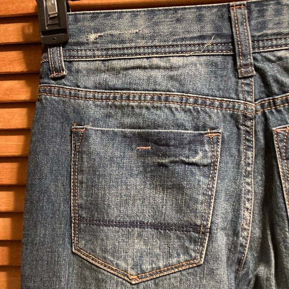 Arizona Straight Fit Blue Denim Jeans - Picture 11 of 13